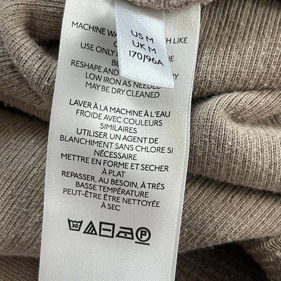 Anthropologie Pilcro Relaxed Oversized Shacket Tan Sand Shirt Jacket High-Low - Picture 6 of 9